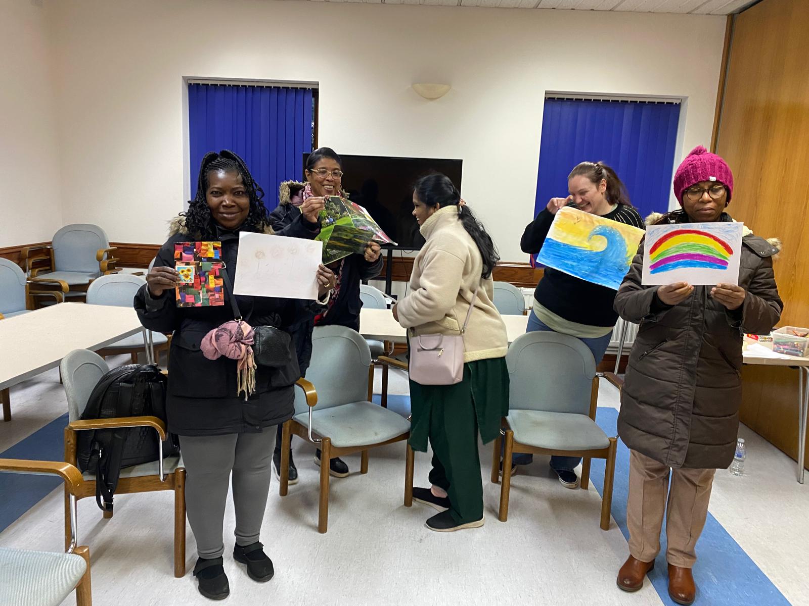 Volunteers at a Peace & Grace event
