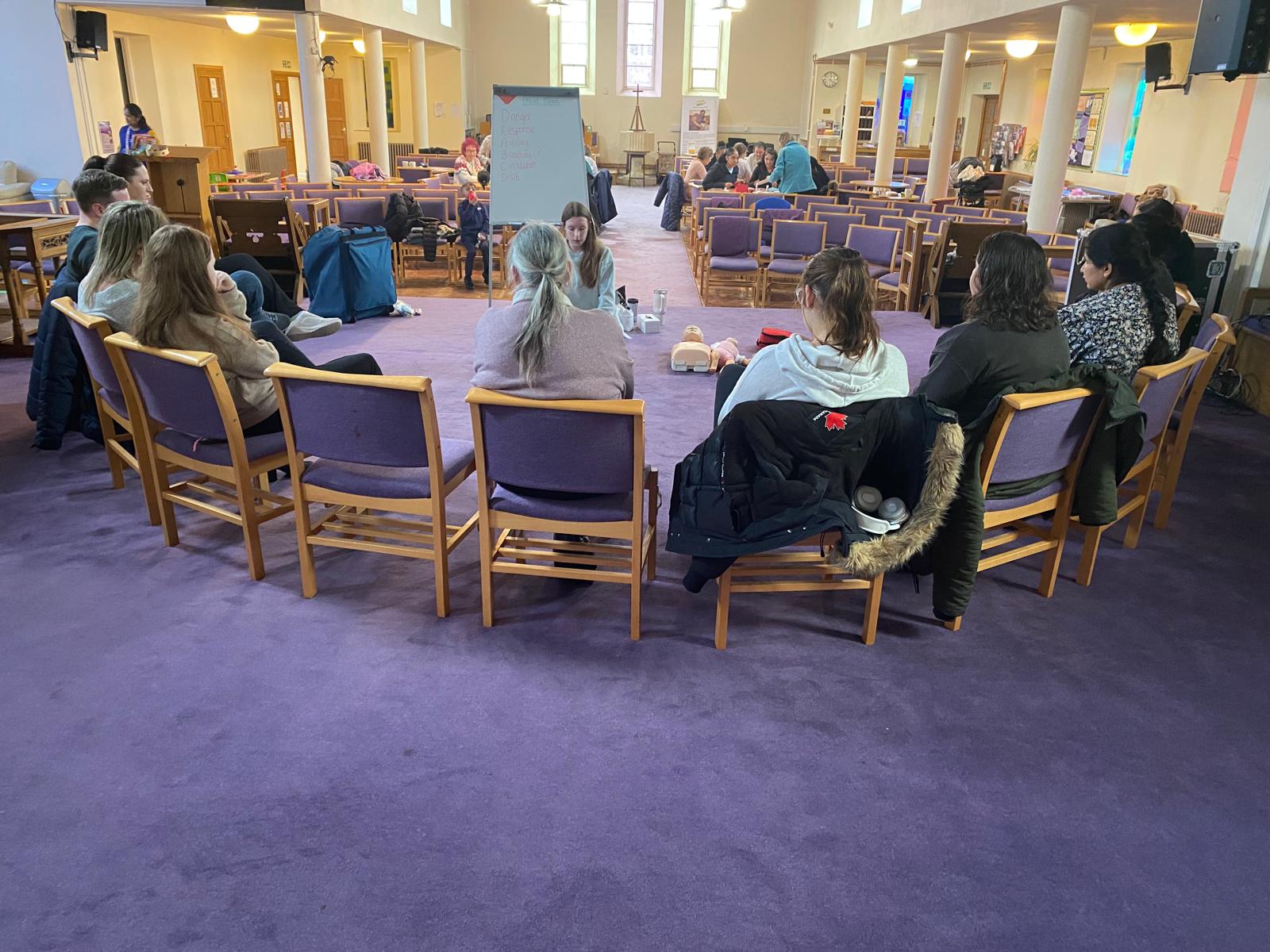training by Peace & Grace members