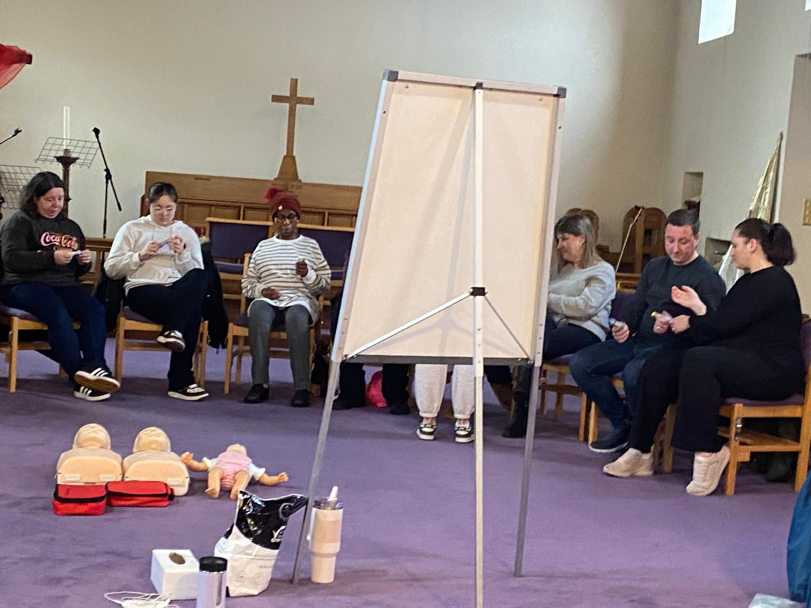 training by Peace & Grace members